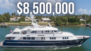 Touring a Wheelchair Accessible $8,500,000 American SuperYacht | 127' Burger Motor Yacht Walkthrough