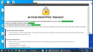 AppCheck Anti-Ransomware : CrySis Ransomware (.id-{Random}.[1btc@decryption.biz].qbtex) Block Video