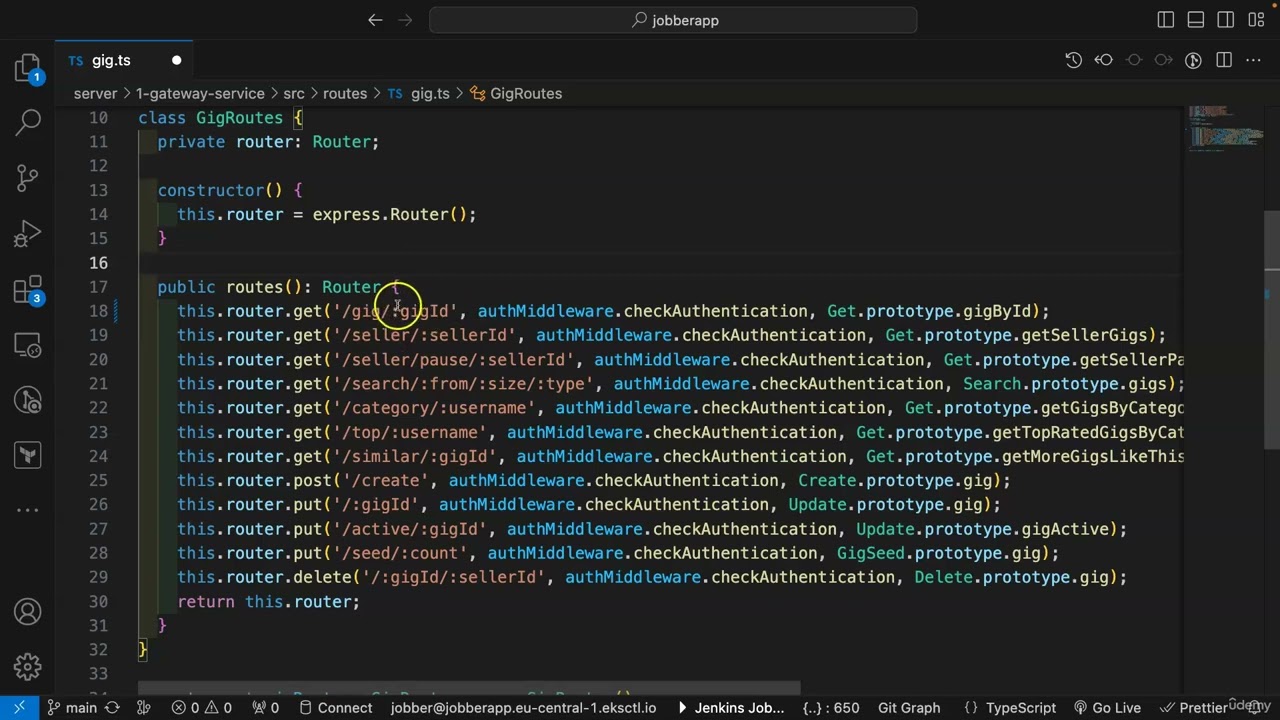 207   Fix gig routes