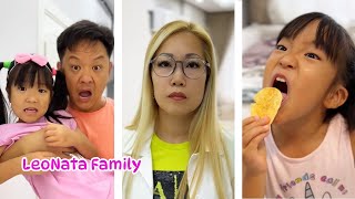 Chips with saliva 😵‍💫🥴 LeoNata Family TikTok 