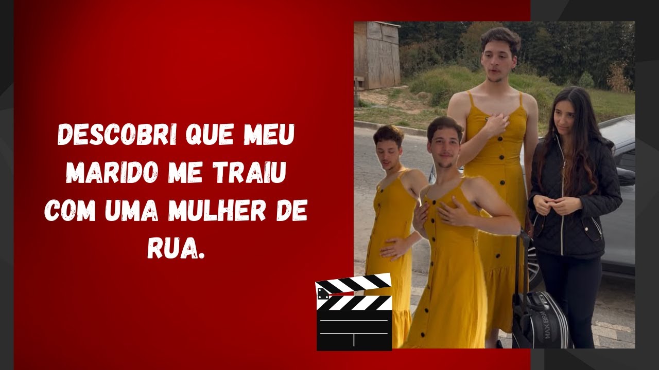 Descobri que meu marido me traiu com uma mulher de rua.