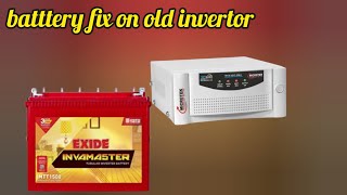 The inverter battery timing was low and nothing was noticed and a new one was installed*