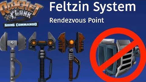 Ratchet and Clank: Going Commando - Wrench Only NG+ [Feltzin System]