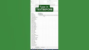 Stop extracting last names like this #excelworld #excelshortcuts #excel #exceltips #exceltech #excel