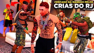 GTA V: VIDA DO CRIME | ASSALTO NA MANSÃO VIROU TRETA NO RJ QUERO PAZ MAS TÔ PRONTO P/ GUERRA?|130