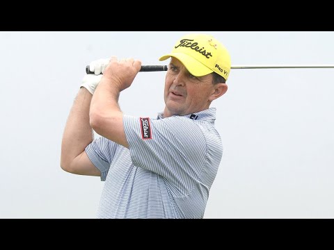 Greg Chalmers on Wednesday at the 2018 #AusOpenGolf
