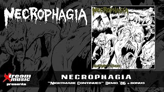 NECROPHAGIA - Nightmare Continues (Demo &#39;86 + bonus) [Full Demo] [10&quot;MLP]