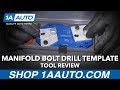 Ford Broken Exhaust Manifold Bolt Drill Template - Available at 1A Auto