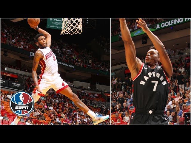 Derrick Jones Jr. With Dunk of the Year - Raptors vs Heat, March 10, 2019