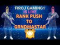 Free fire live firoj gaming1 grandmaster ranked gameplay with subscribers funny gameplay 
