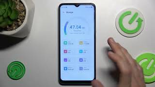 ZTE BLADE A54 - How to See Available Storage | Check Disc Free Space