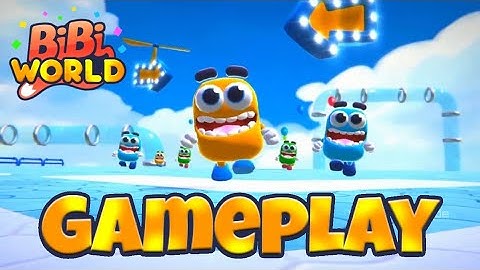 BiBi World First Lookup Gameplay | New Fall Guys Mobile | BiBi World Gameplay | BiBi World