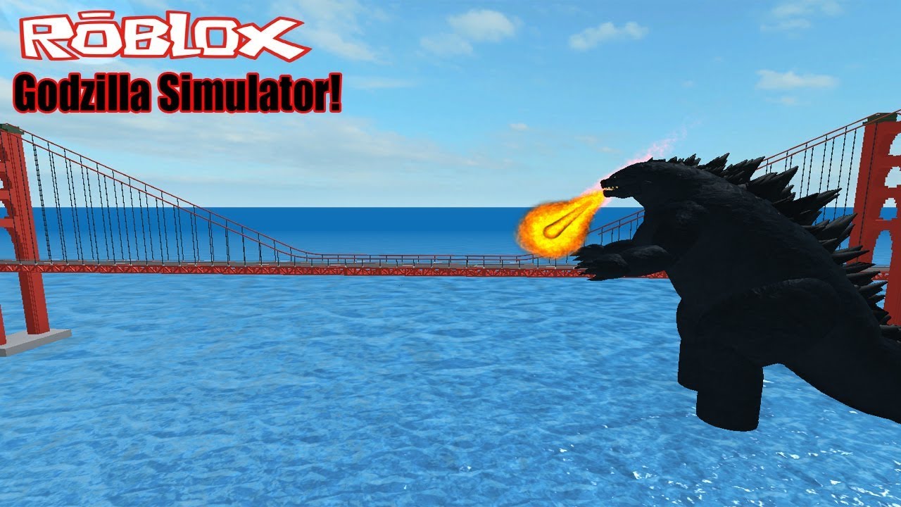 Roblox : Godzilla Simulator! จ ำ ล อ ง ก า ร เ ล น เ ป น ก อ ต... 