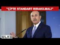 Çavuşoğlu ile görüştü, AB'ye mesajı verdi: Güvenliğimiz Türkiye'nin elinde