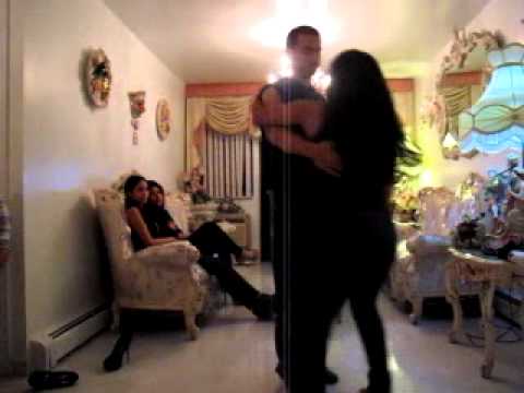 New Years Eve dancing merengue tipico with Janet D...