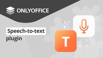 How to transcribe speech to text in ONLYOFFICE Docs