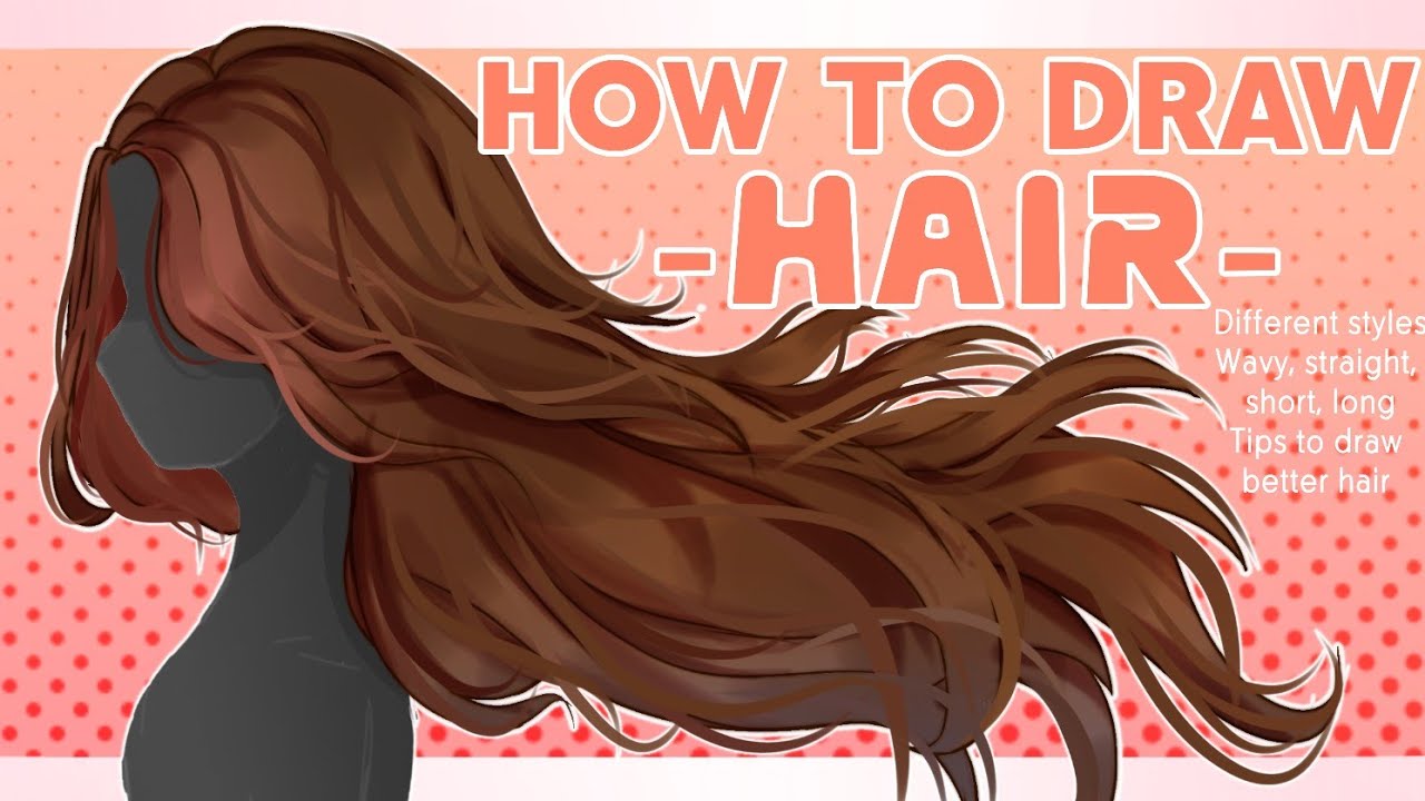 How To Draw Hair /Tutorial/ + I found the best stylus ever - YouTube