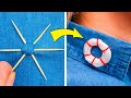 TRUCOS DE COSTURA SENCILLOS || CONSEJOS PARA REPARAR TU ROPA