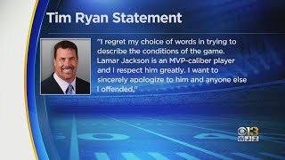 49ers Suspend Announcer Tim Ryan For Comment About Lamar Jackson