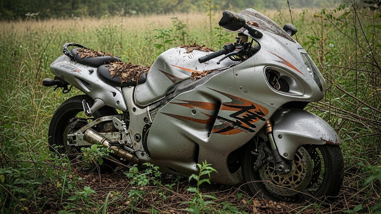 ASMR Classic Superbike Restoration Full Rebuild of Suzuki Hayabusa 1999