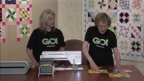 Making the GO! Old Maids Puzzle Block featuring Eleanor Burns