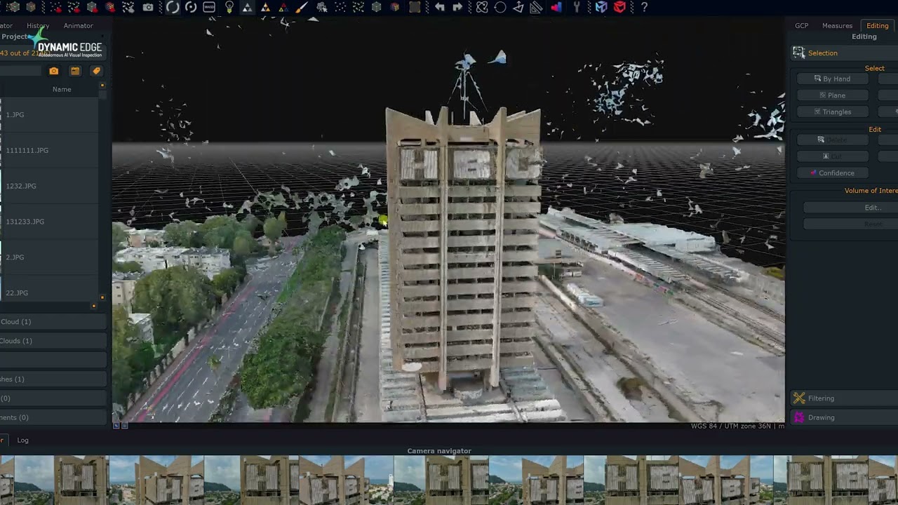 EGED building facade inspection by Dynamic Edge