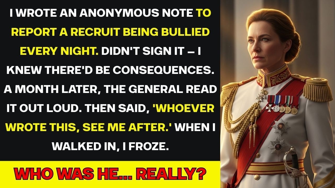 I Tried to Protect a Young Recruit — Then I Saw His Photo on the General’s Desk.
