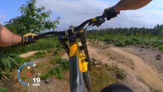 How fast is Steel City Downhill Grenoside Woods MTB