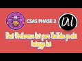 Preference List For CSAS PHASE 2 Pure YouTube Pe Nhi Batayga Koi Ye Tarika #cuet #prefrencelist