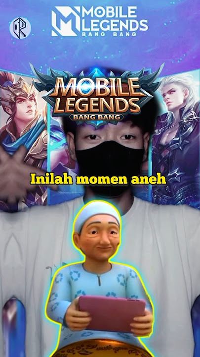 inilah momen aneh opah main mobile legend #shorts #mobilelegends #upinipin