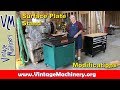 Brown & Sharpe Surface Plate Stand Modifications