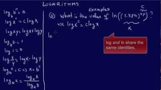 LOGARITHMS: FE-EIT Exam Review