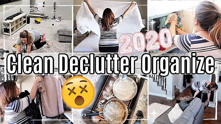 ULTIMATE! 😱 2020 CLEAN DECLUTTER ORGANIZE WITH ME :: HOMEMAKING & SPEED CLEANING MOTIVATION