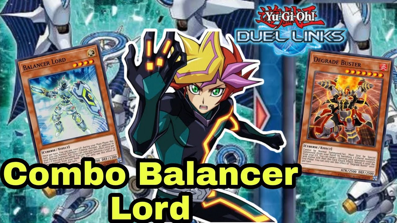 Yu-Gi-Oh Duel links - Combo Balancer Lord, Firewall Dragón - YouTube