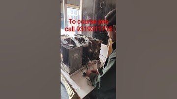 #AC fridge repairing practical class course ke liye call 🤙 9319311715