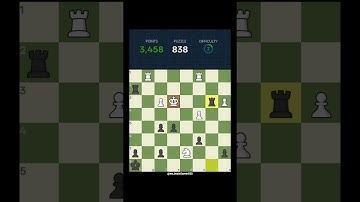 Chess puzzle solved 838/500k || #siciliandefense #chessgames #games #chess #chessproblems
