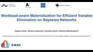 ICDE'21: Workload-aware materialization for efficient variable elimination on Bayesian networks.