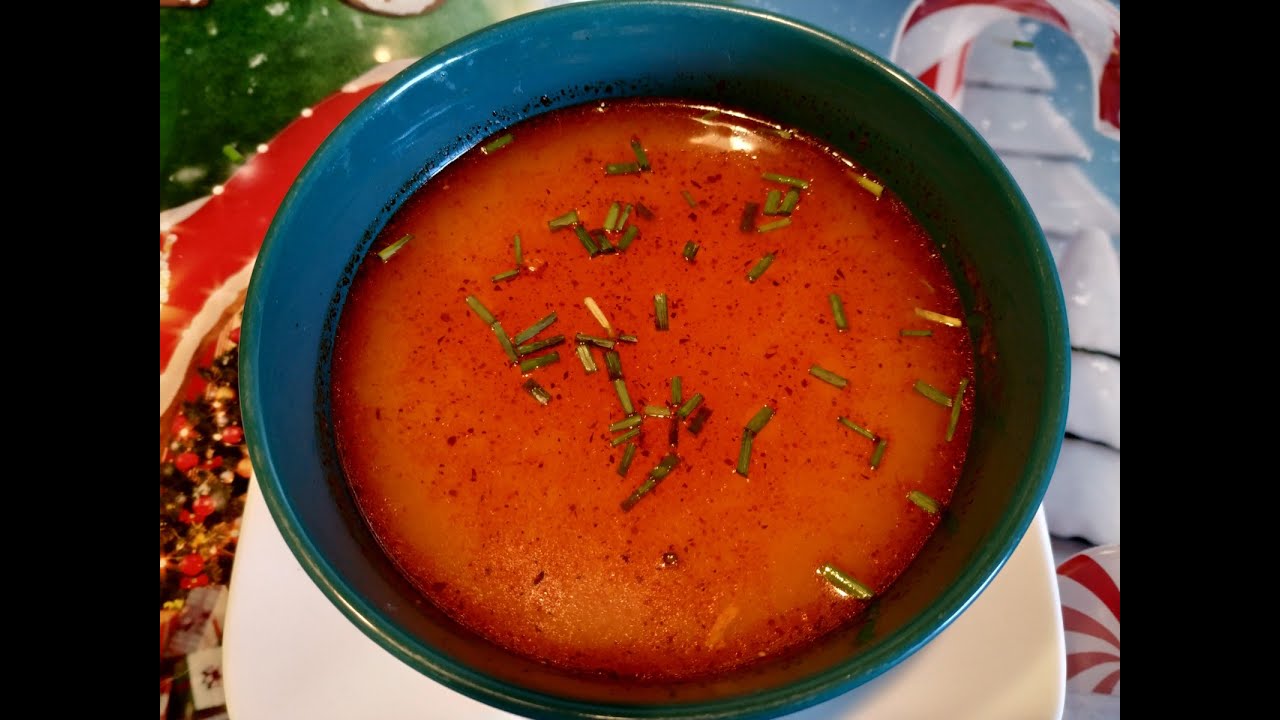 SOPA DE TOMATE EN MAMBO!!!