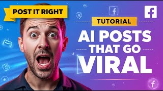 12 The AI Posting Formula Facebook BOOSTS Instantly (Create Viral Posts in Minutes