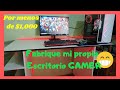 FABRIQUE MI PROPIO ESCRITORIO GAMER POR MENOS DE $1000 | ElRichi Vlogs