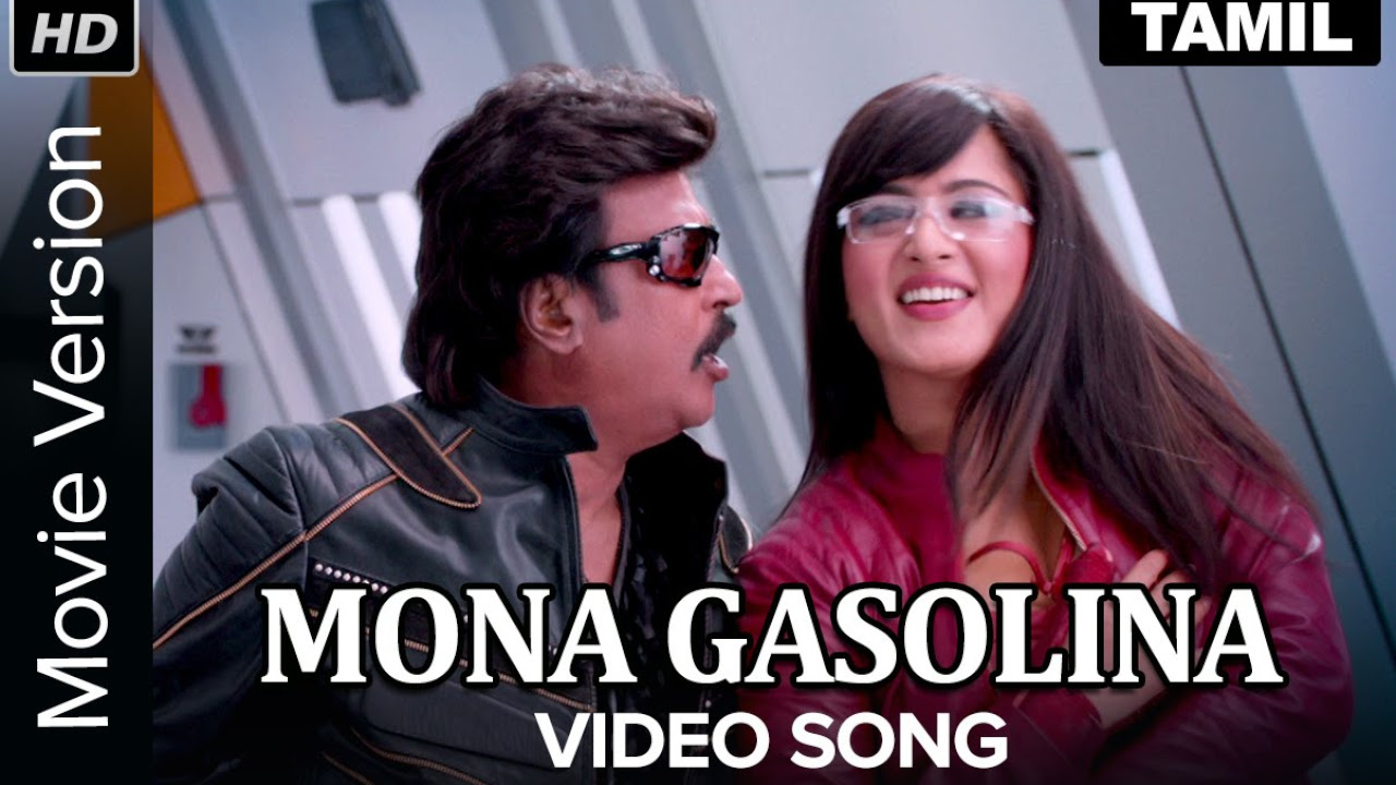 Mona Gasolina Video Song  Lingaa  Movie Version  Rajinikanth Anushka Shetty