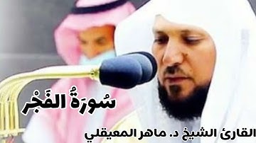 الشيخ ماهر المعيقلي سورة الفجر. تلاوة خاشعة