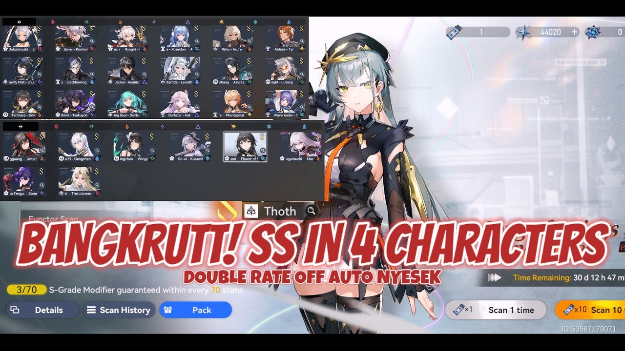 BANGKRUTT! SS IN 4 CHARACTER S CLASS || AETHER GAZER - YouTube