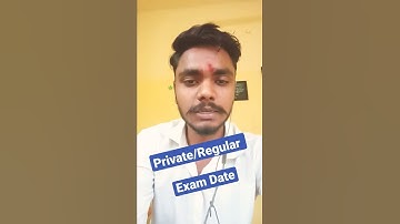 CCS Private/Regular Exam DateSheet ||परीक्षा तिथि || Exam date || CCS Main Exam