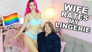 My Wife Rates My Lingerie (Lesbian Couple) Feat. Adore Me 
