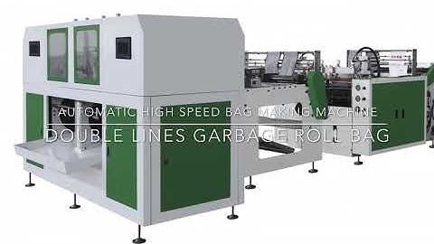Garbage Bag Roll Making Machine Sealing and Rewinding machine