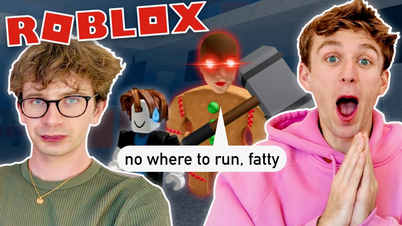 PLAYING SCARY ROBLOX GAMES😭 w Scott Kress