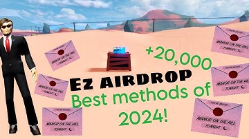 3 BEST METHODS FOR AIRDROP FARMING IN JAILBREAK MOBILE| CASTLE| ROBLOX| R4ndomYT|