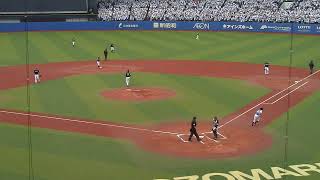 千葉ロッテー福岡ソフトバンク 1回裏(2018年10月08日祝月)