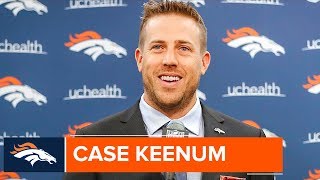 QB Case Keenum's introductory press conference